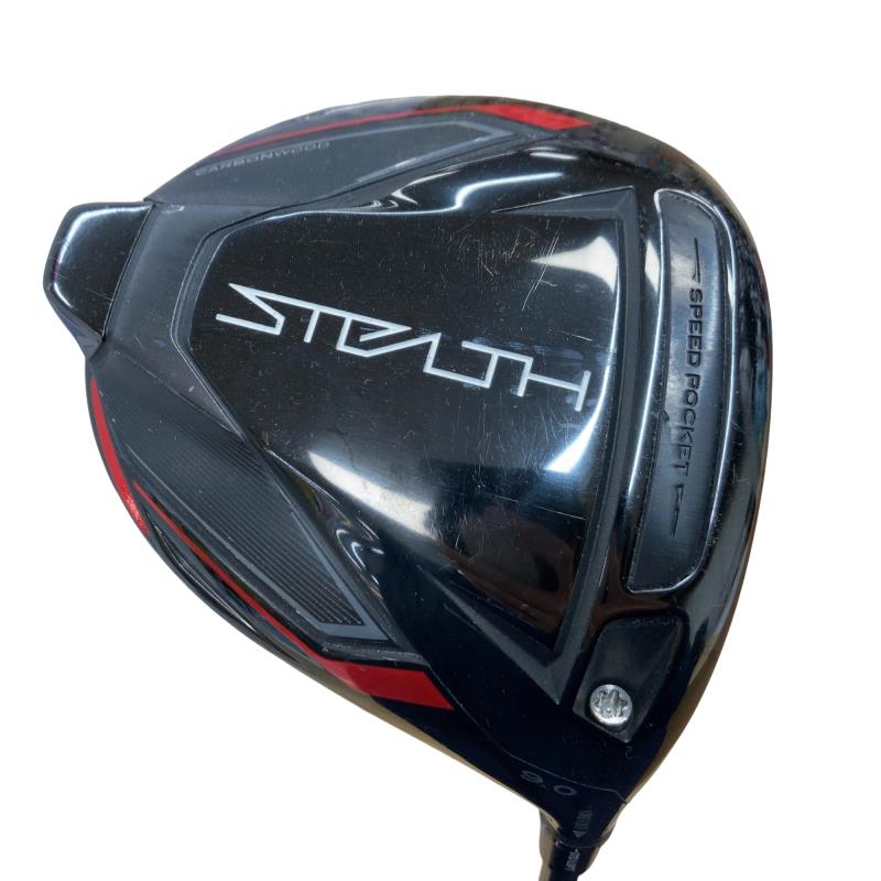 【中古】 テーラーメイド STEALTH 9° ドライバー DR TENSEI RED TM50(STEALTH DR) (フレックスS) メンズ 男性用 右利き 右用 Cランク ゴルフクラブ