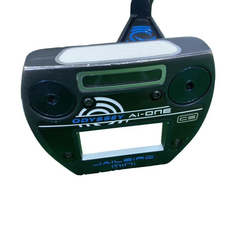 【中古】 オデッセイ Ai-ONE TRI-BEAM JAILBIRD MINI CS 34in パター PT STROKE LAB 90 スチール写真 (フレックス余分の物) メンズ 成人男性用 右利き 右用 C価値づける ゴルフ野球クラブ
