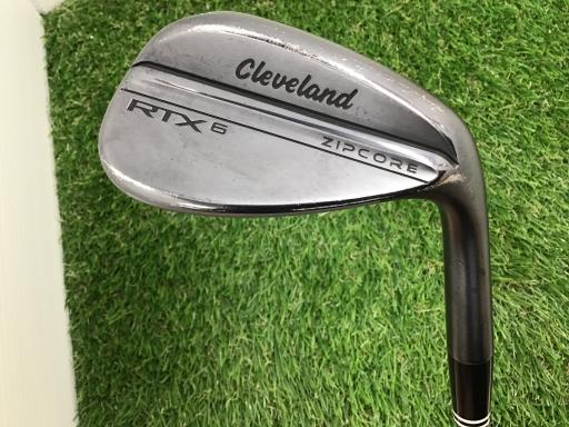 【中古】 クリーブランド Cleveland RTX-6 ZIPCORE 黒いこと繻子 58°/12° FULL ウェッジ WG Dynamic Gold (フレックスS) メンズ 成人男性用 右利き 右用 D位置づける ゴルフ野球クラブ