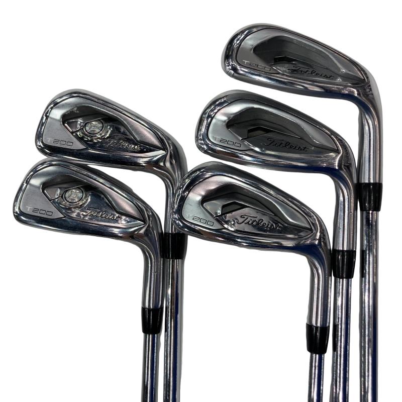 【中古】 タイトリスト Titleist T200 5S アイアン書き割り IR NS PRO MODUS3 TOUR105 (フレックスS) メンズ 成人男性用 右利き 右用 C位置づける ゴルフ野球クラブ