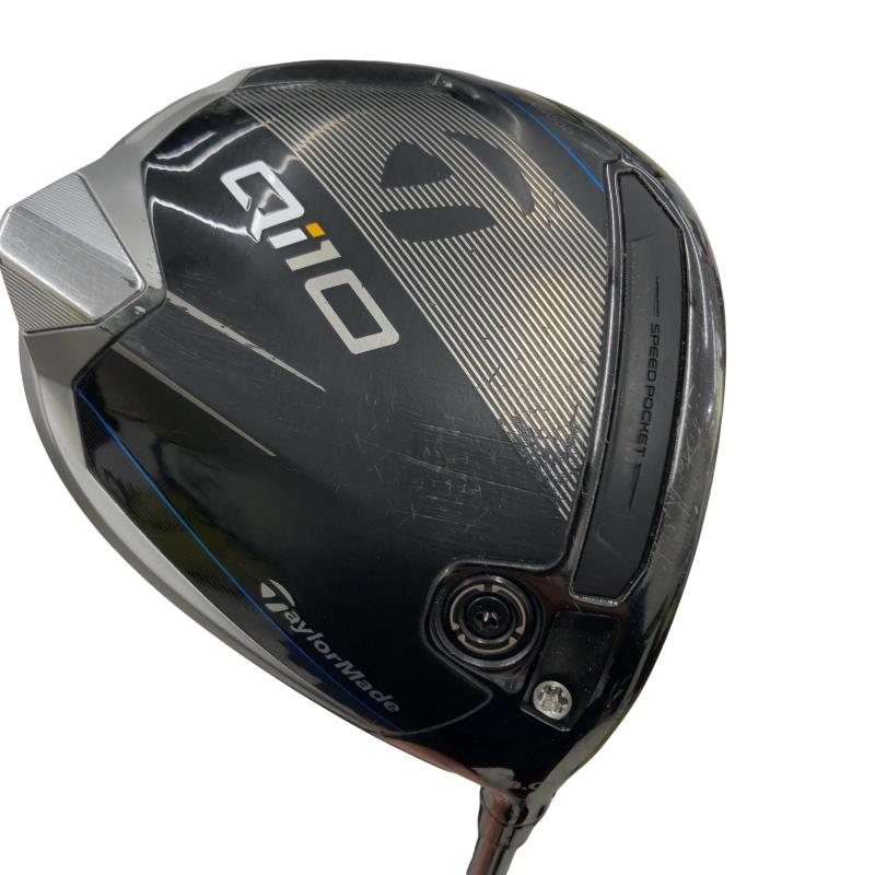 【中古】 テーラーメイド Qi10 9° ドライバー DR リシャフト (フレックスその他) メンズ 男性用 右利き 右用 Cランク ゴルフクラブ