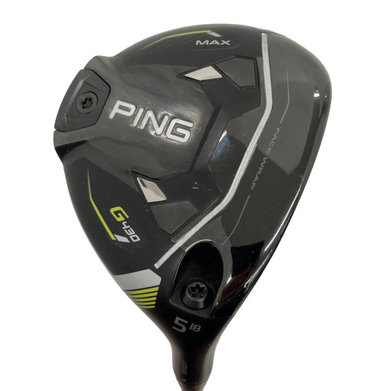 【中古】 ピン G430 MAX 5W フェアウェイウッド FW 完全無欠特注立て坑 (フレックスX) メンズ 成人男性用 右利き 右用 C序列付ける ゴルフ野球クラブ