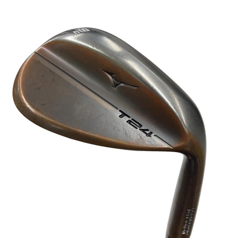 【中古】 ミズノ Mizuno T24(デニムカッパー) 58°/08° C ウェッジ WG 純正特注シャフト (フレックスX) メンズ 男性用 右利き 右用 Dランク ゴルフクラブ