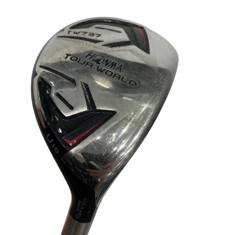 【中古】 本間ゴルフ TOUR WORLD TW737 19° ありがた味 UT VIZARD IN-U65 (フレックス余分の物) メンズ 成人男性用 右利き 右用 C位置付ける ゴルフ野球クラブ スポーツ・アウトドア-メンズクラブ