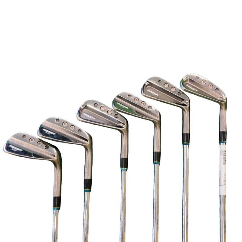 【中古】 ブリヂストン PRECEPT MC FORGED ブラック 6S アイアンセット IR NS PRO MODUS3 TOUR120 (フレックスR) メンズ 男性用 右利き 右用 Cランク ゴルフクラブ