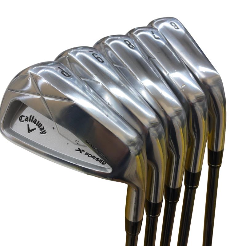 【中古】 キャロウェイ X FORGED MAX STAR(2025) 5S アイアンセット IR recoil DART 6T for CW (フレックスその他) メンズ 男性用 右利き 右用 Cランク ゴルフクラブ|ゴルフパートナー 中古クラブ店