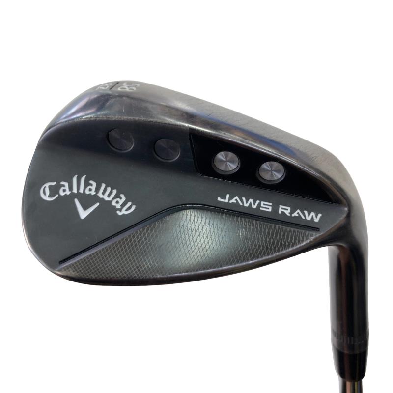 【中古】 キャロウェイ JAWS RAW 黒いこと 58°/08°Z ウェッジ WG 完全無欠特注立て坑 (フレックスS) メンズ 成人男性用 右利き 右用 D価値づける ゴルフ野球クラブ