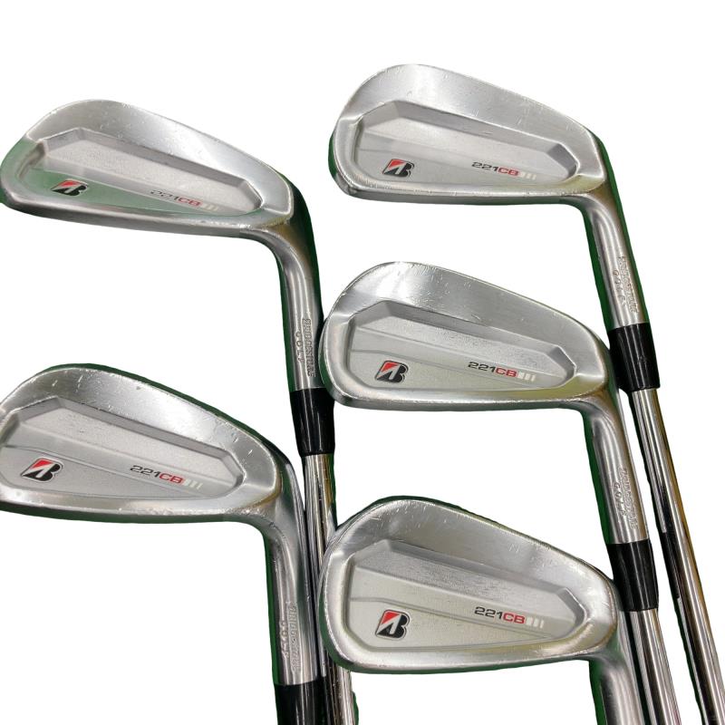 【中古】 ブリヂストン BRIDGESTONE 221CB 6S アイアンセット IR リシャフト (フレックスその他) メンズ 男性用 右利き 右用 Dランク ゴルフクラブ|ゴルフパートナー 中古クラブ店