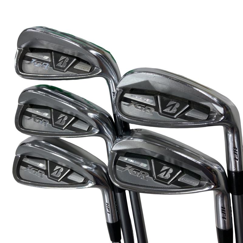 【中古】 ブリヂストン TOUR B JGR HF1 5S アイアン書き割り IR Air Speeder G(アイアン) (フレックス余分の物) メンズ 成人男性用 右利き 右用 C位置づける ゴルフ野球クラブ