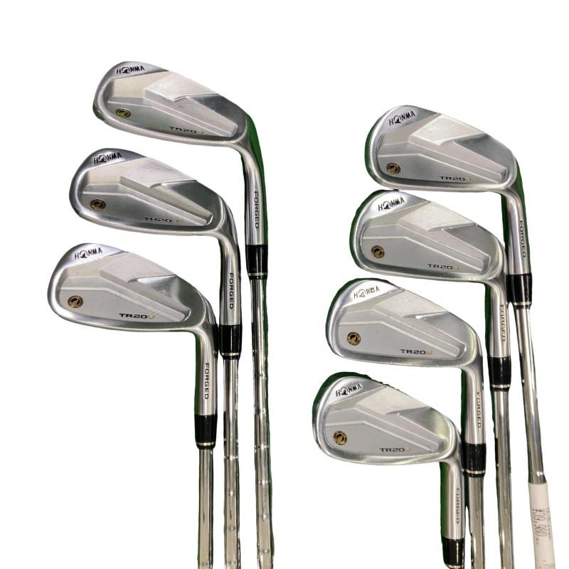 【中古】 本間ゴルフ TOUR WORLD TR20V 8S アイアン仕掛ける IR NS PRO MODUS3 FOR T//WORLD (フレックスS) メンズ 成人男性用 右利き 右用 C序列付ける ゴルフ野球クラブ