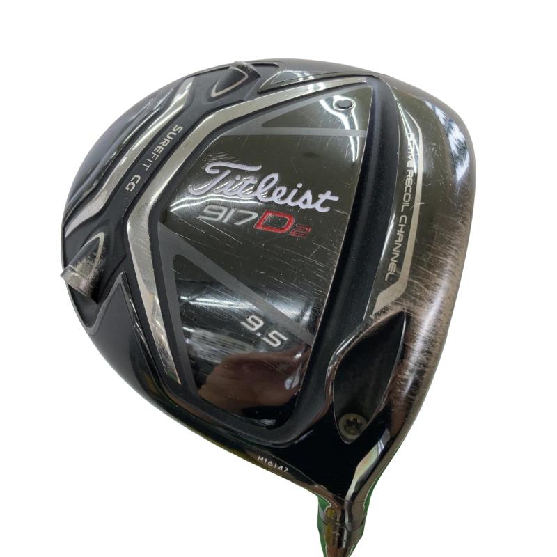 【中古】 タイトリスト 917 D2  9.5° １番ウッド DR Speeder 661 EVOLUTION III (フレックスS) メンズ 成人男性用 右利き 右用 C位置づける ゴルフ野球クラブ