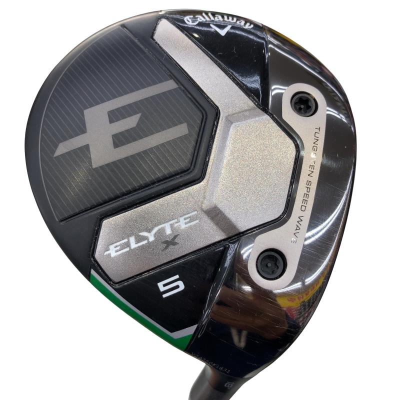 【中古】 キャロウェイ ELYTE X 5W フェアウェイウッド FW 純正特注シャフト (フレックスS) メンズ 男性用 右利き 右用 Cランク ゴルフクラブ