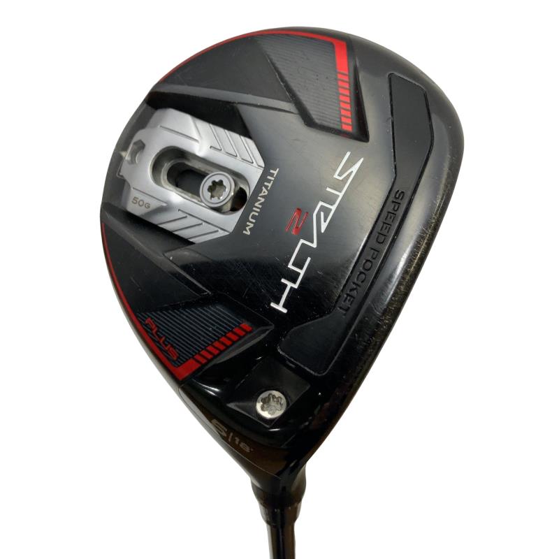 【中古】 テーラーメイド STEALTH2 PLUS 5W フェアウェイウッド FW Diamana TM50(FW) (フレックスS) メンズ 男性用 右利き 右用 Cランク ゴルフクラブ