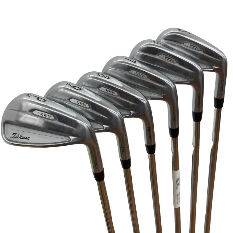 【中古】 タイトリスト Titleist T100S(2021) 6S アイアン仕掛ける IR NS PRO MODUS3 TOUR115 (フレックスS) メンズ 成人男性用 右利き 右用 D価値づける ゴルフ野球クラブ