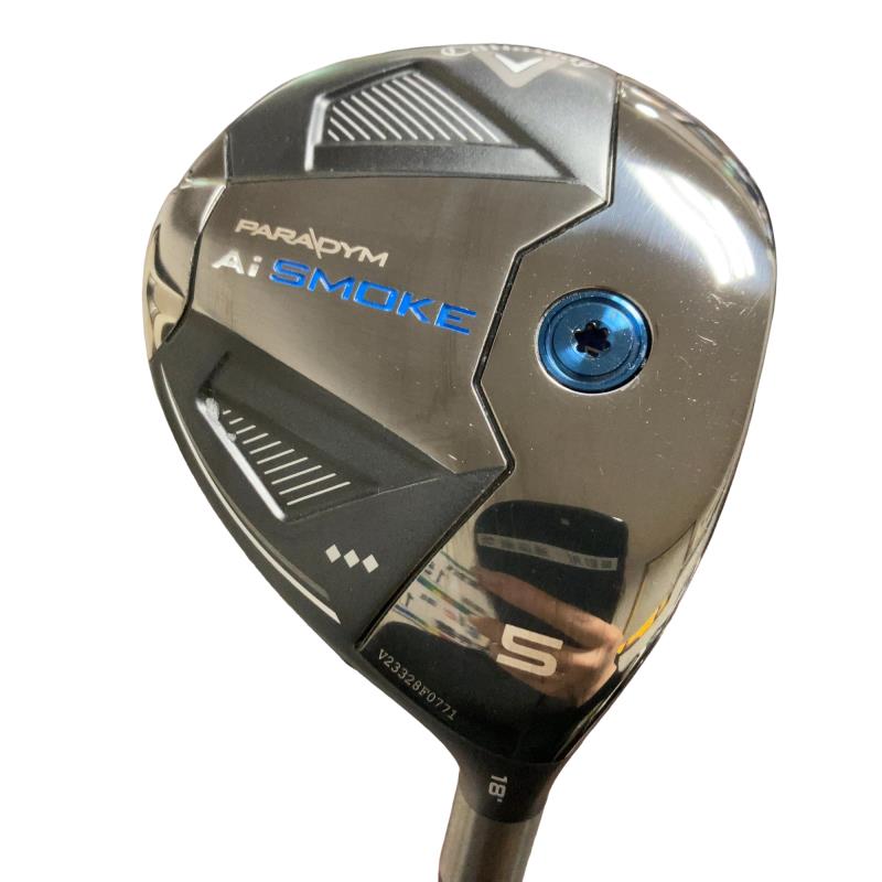 【中古】 キャロウェイ PARADYM Ai SMOKE ◆◆◆ 5W フェアウェイウッド FW 純正特注シャフト (フレックスS) メンズ 男性用 右利き 右用 Cランク ゴルフクラブ｜ゴルフパートナー 中古クラブ店