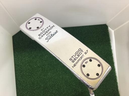 【中古】 タイトリスト SCOTTY CAMERON STUDIO SELECT NEWPORT 2.7 34インチ(15g) パター PT スチール (フレックスその他) メンズ 男性用 右利き 右用 Cランク ゴルフクラブ