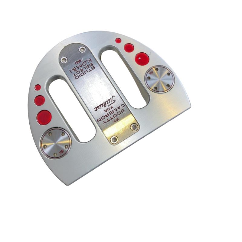 【中古】 タイトリスト SCOTTY CAMERON STUDIO SELECT KOMBI MID 42in パター PT スチール写真 (フレックス余分の物) メンズ 成人男性用 右利き 右用 C価値づける ゴルフ野球クラブ