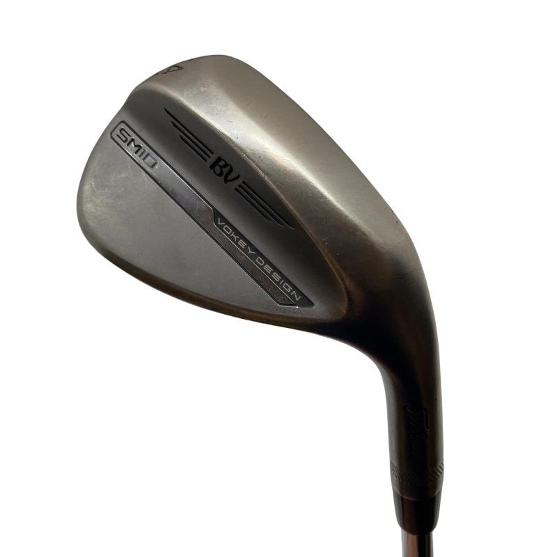 【中古】 タイトリスト VOKEY SPIN MILLED SM10 ニッケル 54°/08°M ウェッジ WG 純正特注シャフト (フレックスS) メンズ 男性用 右利き 右用 Cランク ゴルフクラブ