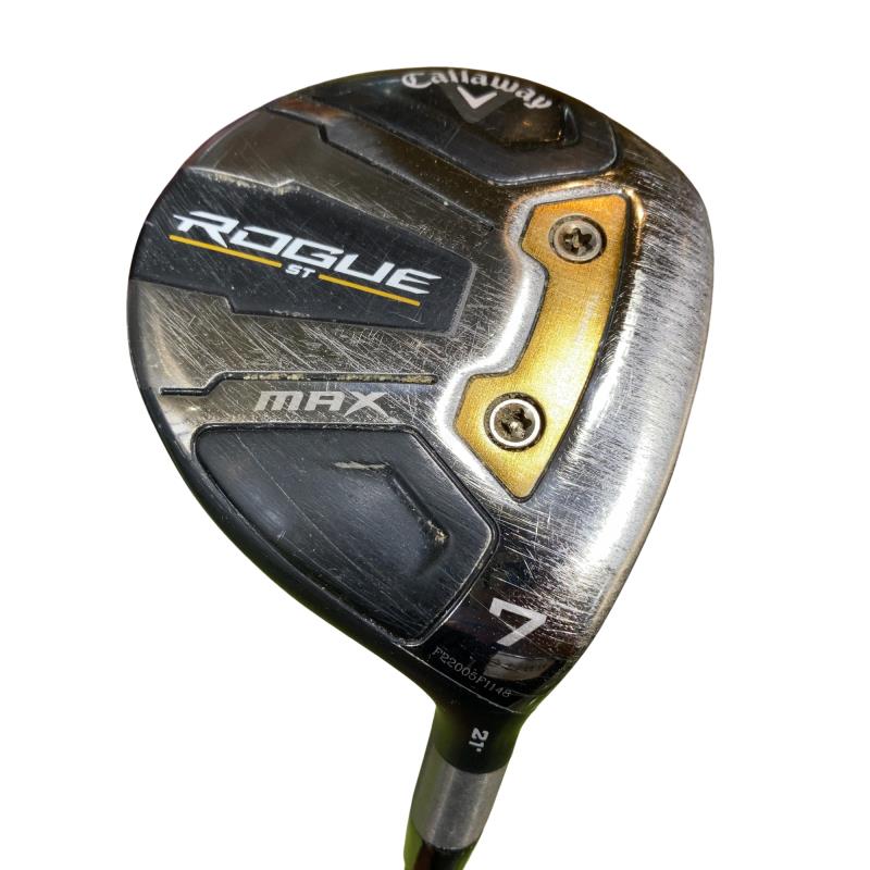 【中古】 キャロウェイ ROGUE ST MAX 7W フェアウェイウッド FW VENTUS 5 for CW(ROGUE ST FW) (フレックスR) メンズ 男性用 右利き 右用 Cランク ゴルフクラブ|ゴルフパートナー 中古クラブ店