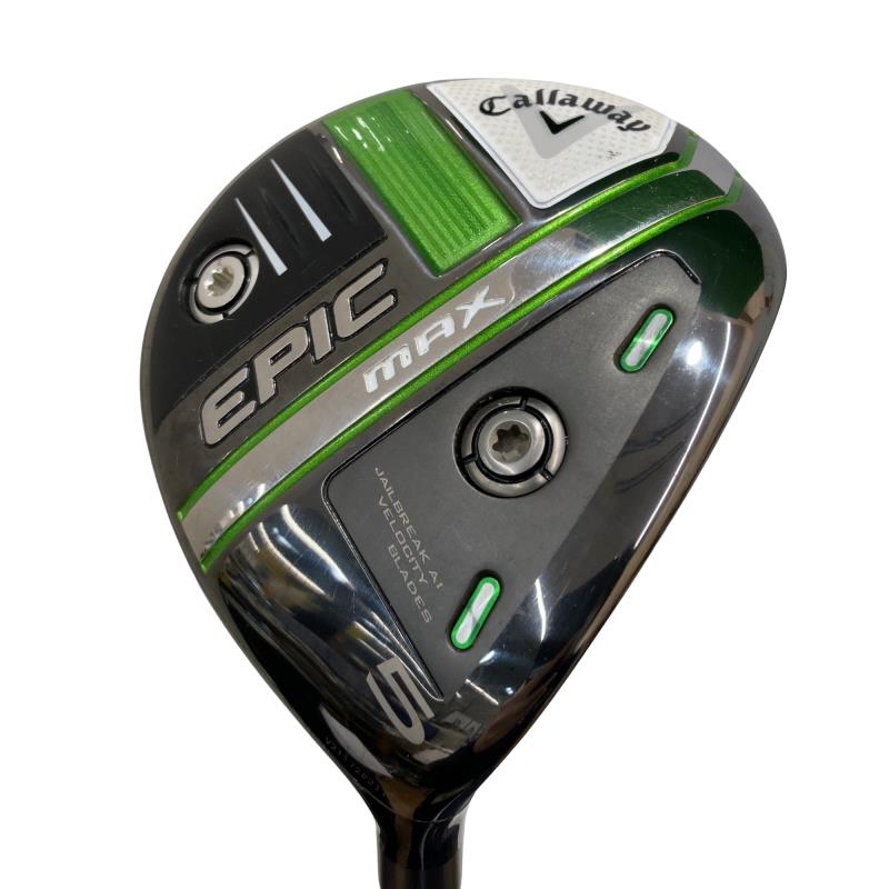【中古】 キャロウェイ EPIC MAX 5W フェアウェイウッド FW Diamana 40 for CW(2021 EPIC FW) (フレックスS) メンズ 男性用 右利き 右用 Cランク ゴルフクラブ|ゴルフパートナー 中古クラブ店