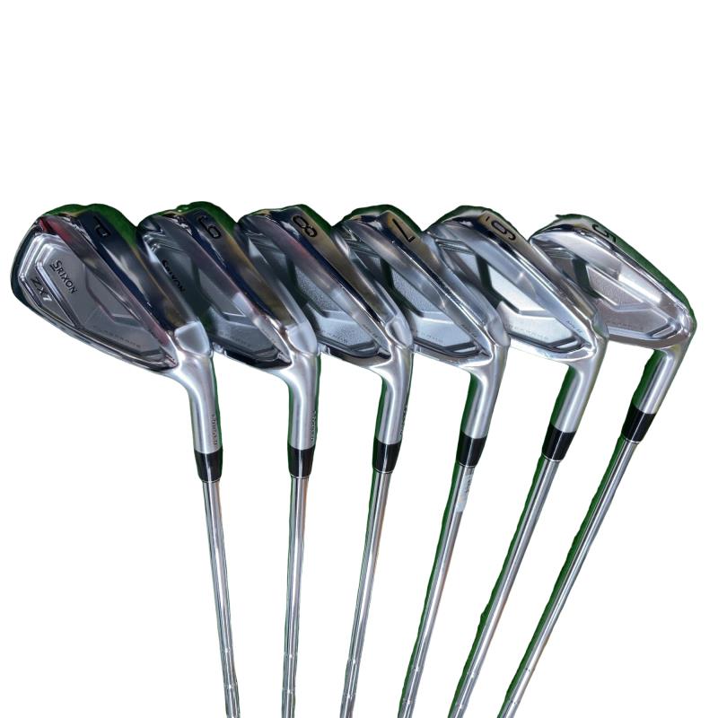 【中古】 ダンロップ SRIXON ZX7 Mk II 6S アイアンセット IR Dynamic Gold D.S.T (フレックスS) メンズ 男性用 右利き 右用 Cランク ゴルフクラブ