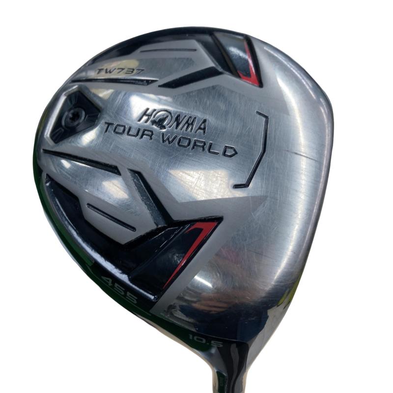 【中古】 本間ゴルフ TOUR WORLD TW737 455 10.5° ドライバー DR VIZARD EX-A55 (フレックスR) メンズ 男性用 右利き 右用 Cランク ゴルフクラブ