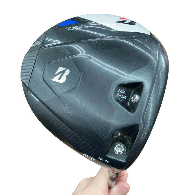 【中古】 ブリヂストン BRIDGESTONE B3 MAX  9.5° １番ウッド DR 完全無欠特注立て坑 (フレックスSR) メンズ 成人男性用 右利き 右用 C序列付ける ゴルフ野球クラブ