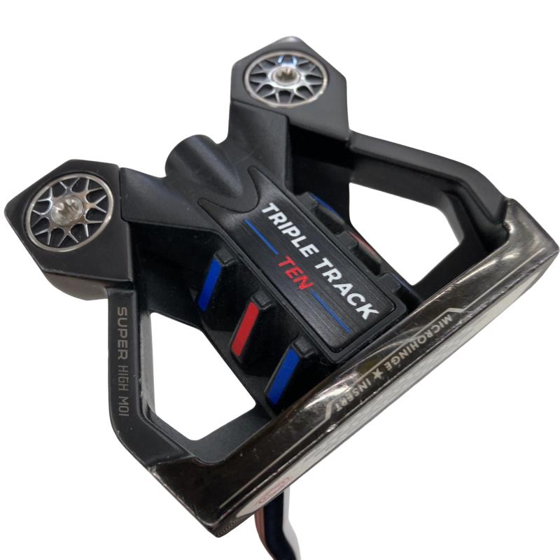 【中古】 オデッセイ TRIPLE TRACK TEN 33in パター PT STROKE LAB BLACK (フレックス余分の物) メンズ 成人男性用 右利き 右用 C序列付ける ゴルフ野球クラブ