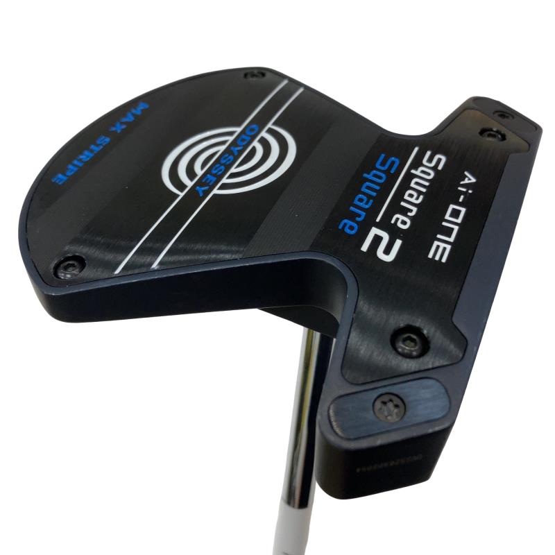 【中古】 オデッセイ Ai-ONE SQUARE 2 SQUARE MAX STRIPE 34インチ パター PT STROKE LAB 90 スチール (フレックスその他) メンズ 男性用 右利き 右用 Bランク ゴルフクラブ|ゴルフパートナー 中古クラブ店
