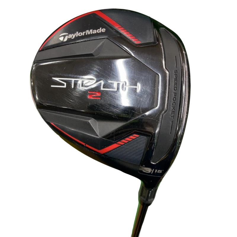【中古】 テーラーメイド STEALTH2 3W フェアウェイウッド FW Diamana GT60 (フレックスS) メンズ 男性用 右利き 右用 Cランク ゴルフクラブ