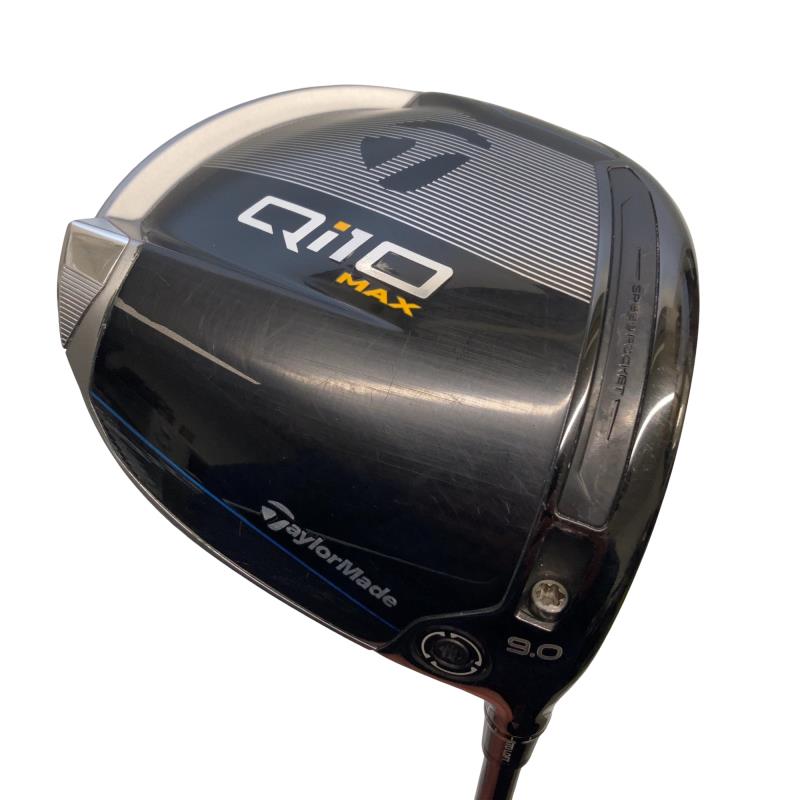 【中古】 テーラーメイド Qi10 MAX 9° ドライバー DR Diamana BLUE TM50(Qi10 DR) (フレックスS) メンズ 男性用 右利き 右用 Cランク ゴルフクラブ