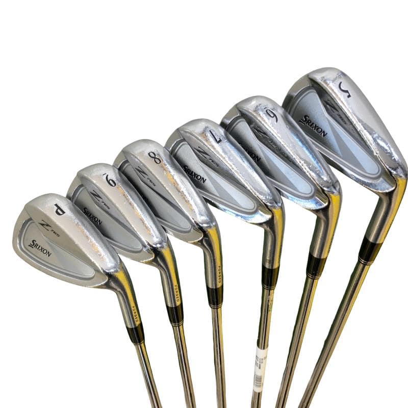 【中古】 ダンロップ SRIXON Z765  6S アイアン仕掛ける IR Dynamic Gold TOUR ISSUE Design Tuning(赤) (フレックスS) メンズ 成人男性用 右利き 右用 D序列付ける ゴルフ野球クラブ