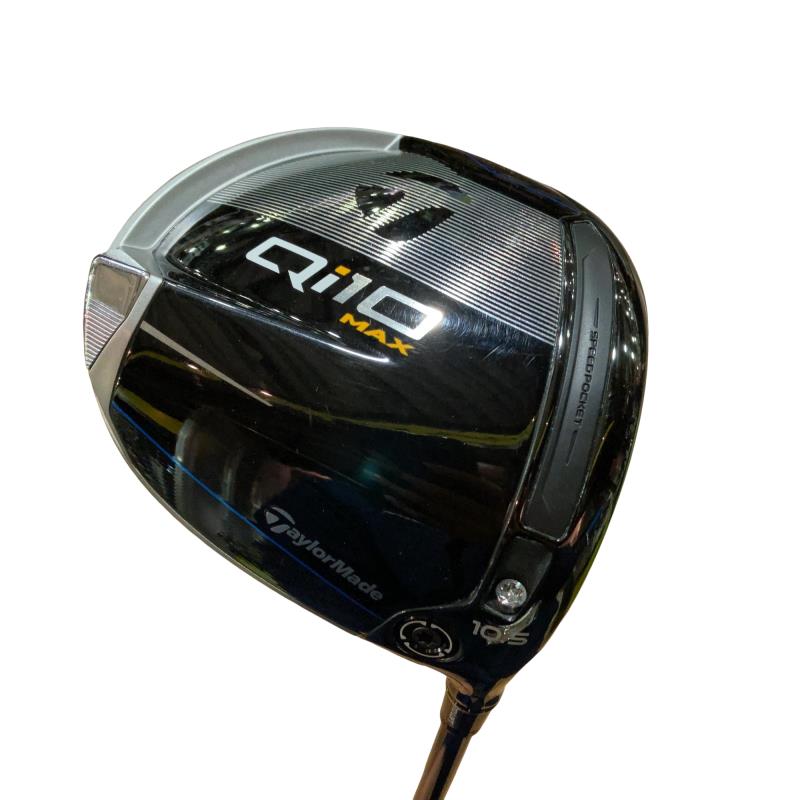 【中古】 テーラーメイド Qi10 MAX 10.5° ドライバー DR Diamana BLUE TM50(Qi10 DR) (フレックスSR) メンズ 男性用 右利き 右用 Cランク ゴルフクラブ