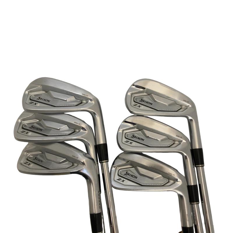 【中古】 ダンロップ SRIXON ZX5 Mk II 6S アイアンセット IR NS PRO 950GH neo DST (フレックスS) メンズ 男性用 右利き 右用 Cランク ゴルフクラブ