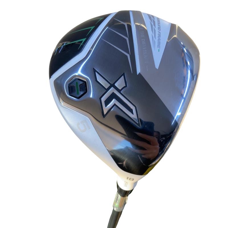 【中古】 ダンロップ XXIO(2022) eks ホワイト 5W フェアウェイウッド FW Miyazaki AX-2(FW) (フレックスS) メンズ 男性用 右利き 右用 Cランク ゴルフクラブ|ゴルフパートナー 中古クラブ店