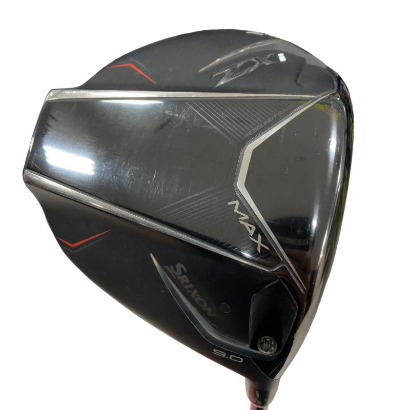 【中古】 ダンロップ SRIXON ZXi MAX  9° ドライバー DR 純正特注シャフト (フレックスS) メンズ 男性用 右利き 右用 Bランク ゴルフクラブ