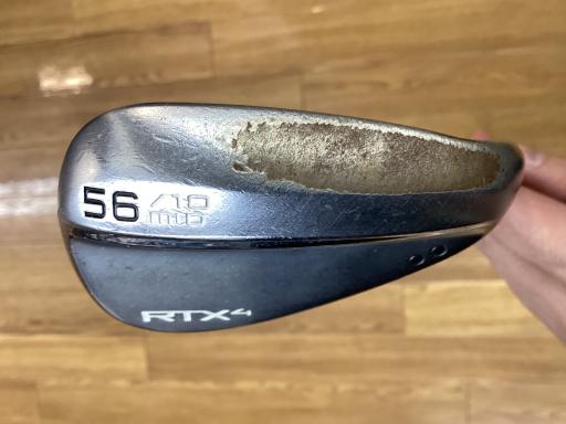 【中古】 クリーブランド Cleveland RTX-4 ツアーサテン 56°/10° MID ウェッジ WG 純正特注シャフト (フレックスS) メンズ 男性用 右利き 右用 Dランク ゴルフクラブ