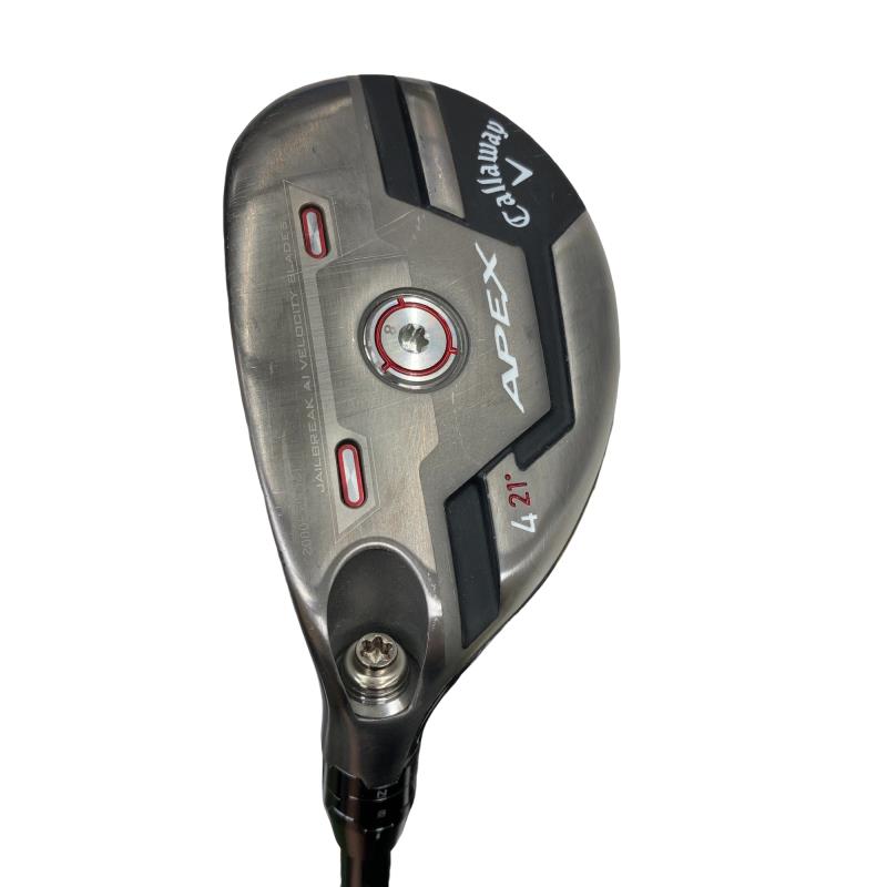 【中古】 キャロウェイ APEX(2021) U4 レフティ ありがた味 UT Diamana 55 for CW(2021 APEX UT) (フレックスSR) メンズ 成人男性用 左ぎっちょ レフティ 左用 C位置づける ゴルフ野球クラブ