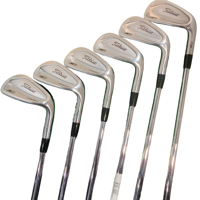 【中古】 タイトリスト Titleist CB 716 6S アイアンセット IR Dynamic Gold AMT (フレックスS) メンズ 男性用 右利き 右用 Cランク ゴルフクラブ