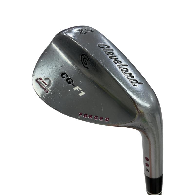 【中古】 クリーブランド CG-F1 FORGED 52°/08° ウェッジ WG Dynamic Gold (フレックスS) メンズ 男性用 右利き 右用 Cランク ゴルフクラブ