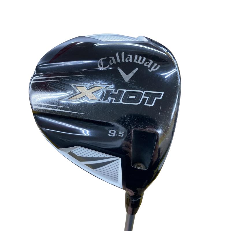 【中古】 キャロウェイ X HOT 9.5° ドライバー DR X HOT 60W(ドライバー) (フレックスS) メンズ 男性用 右利き 右用 Cランク ゴルフクラブ|ゴルフパートナー 中古クラブ店