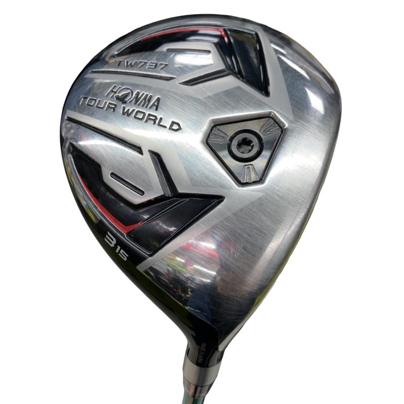 【中古】 本間ゴルフ TOUR WORLD TW737 3W(15°) フェアウェイウッド FW VIZARD EX-A55 (フレックスR) メンズ 男性用 右利き 右用 Cランク ゴルフクラブ