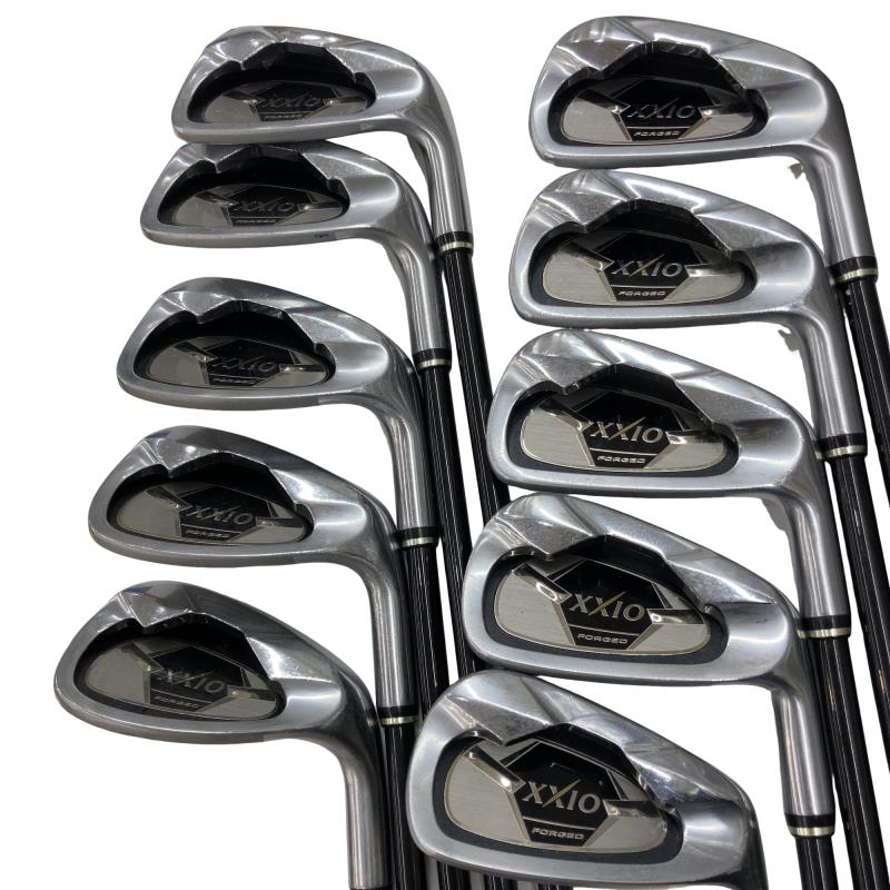 【中古】 ダンロップ XXIO FORGED(2009) 10S アイアン仕掛ける IR XXIO MX2000 (フレックスS) メンズ 成人男性用 右利き 右用 C序列付ける ゴルフ野球クラブ