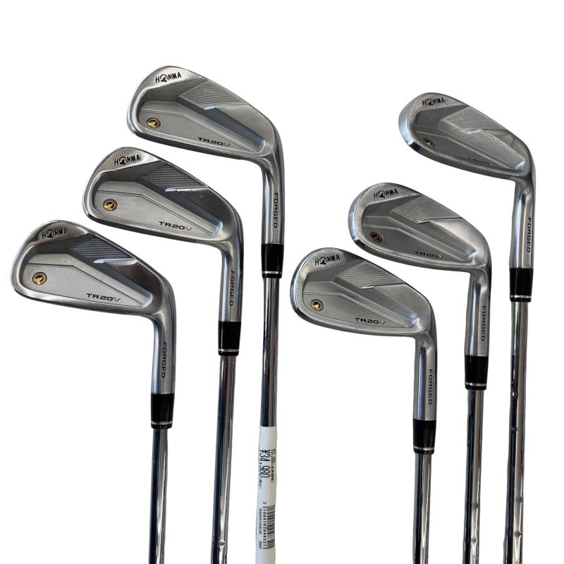 【中古】 本間ゴルフ TOUR WORLD TR20V 6S アイアン仕掛ける IR NS PRO MODUS3 FOR T//WORLD (フレックスS) メンズ 成人男性用 右利き 右用 C価値づける ゴルフ野球クラブ