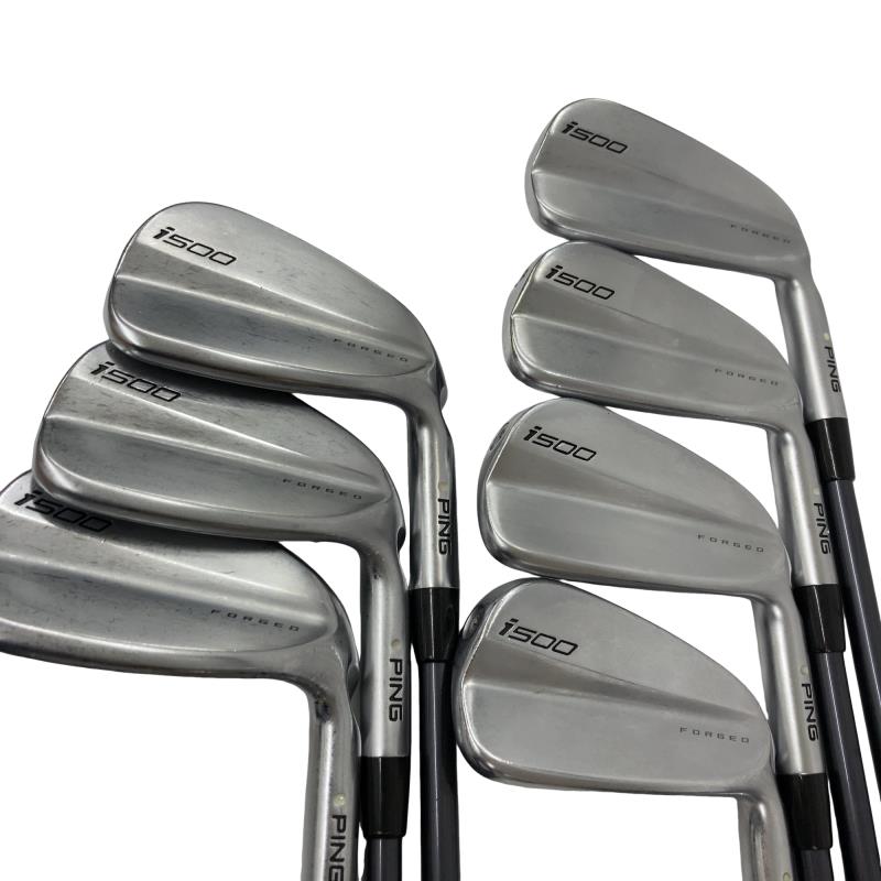 【中古】 ピン i500 7S アイアン仕掛ける IR ALTA J CB RED(IR) (フレックスS) メンズ 成人男性用 右利き 右用 C価値づける ゴルフ野球クラブ