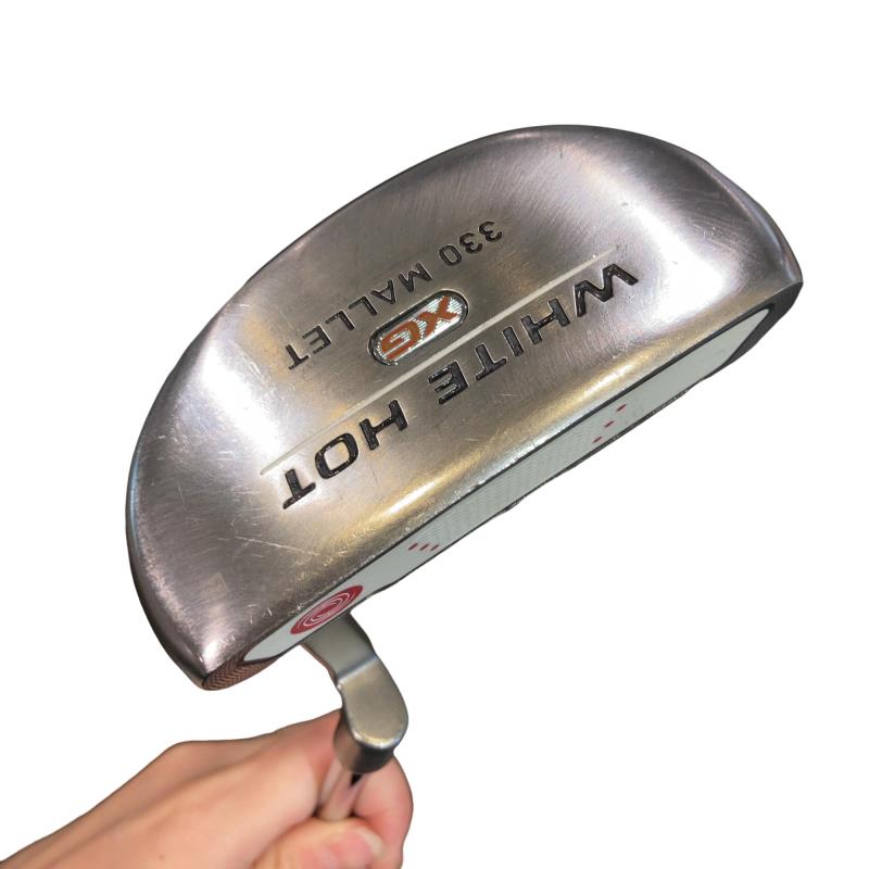 【中古】 オデッセイ WHITE HOT XG 330 MALLET 34in パター PT スチール写真 (フレックス余分の物) メンズ 成人男性用 右利き 右用 C価値づける ゴルフ野球クラブ