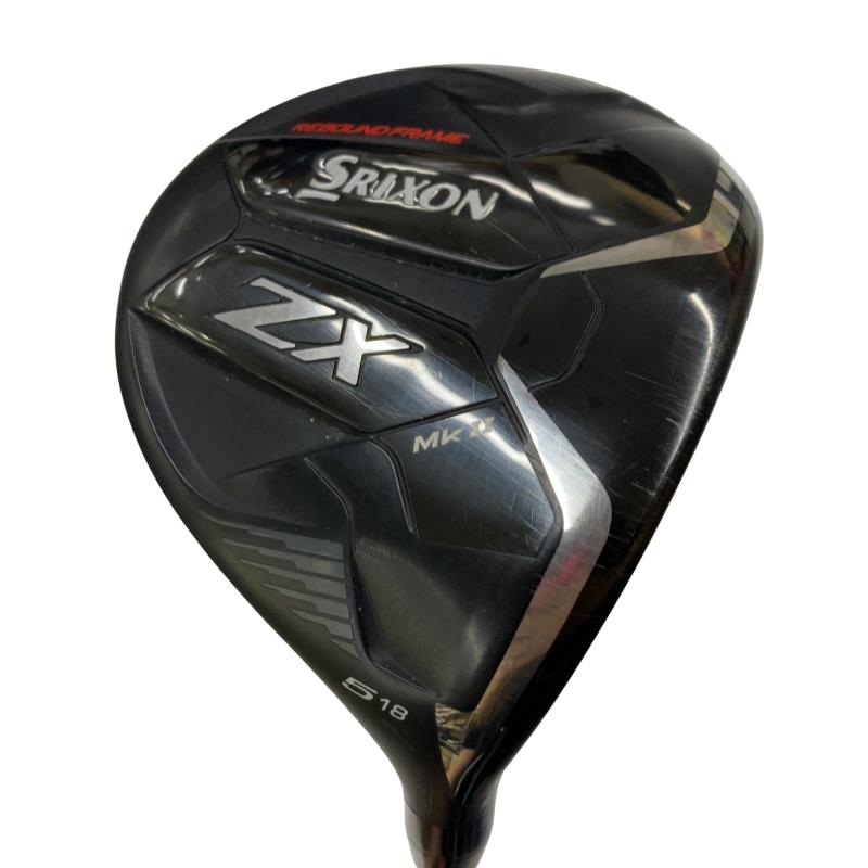 【中古】 ダンロップ SRIXON ZX Mk II 5W フェアウェイウッド FW 完全無欠特注立て坑 (フレックスS) メンズ 成人男性用 右利き 右用 C価値づける ゴルフ野球クラブ
