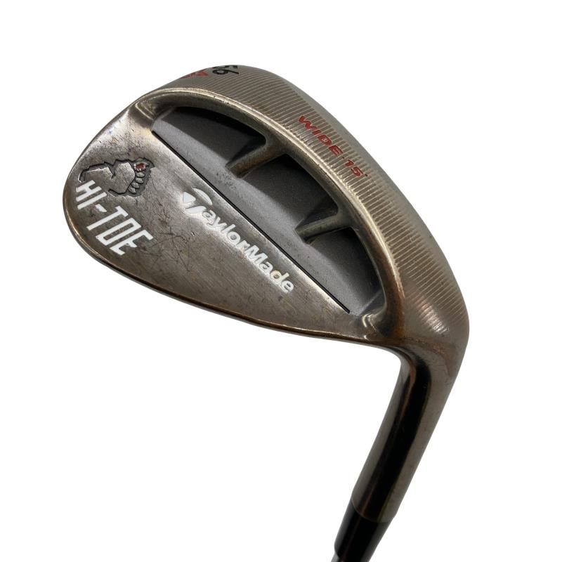 【中古】 テーラーメイド Taylor Made MILLED GRIND HI-TOE BIG FOOT(2021) 56°/15° ウェッジ WG 純正特注シャフト (フレックスS) メンズ 男性用 右利き 右用 Dランク ゴルフクラブ