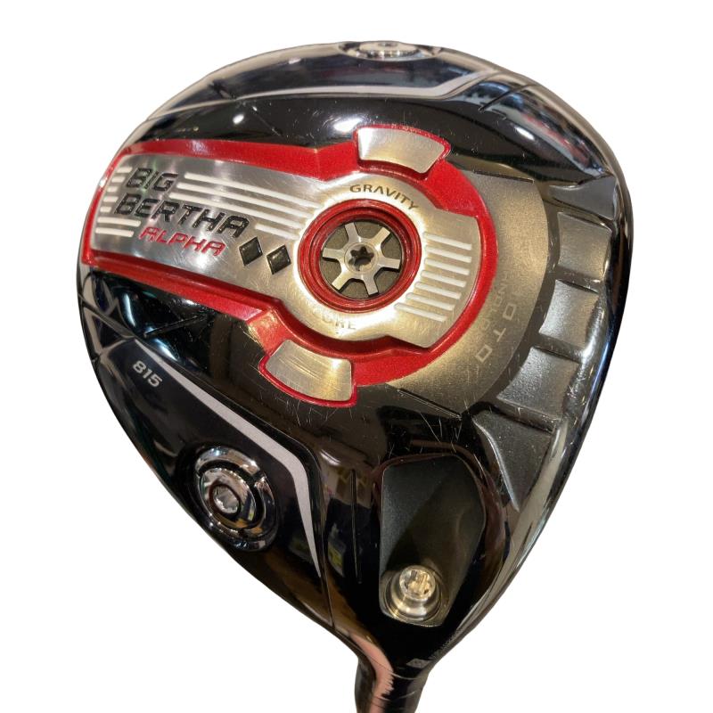 【中古】 キャロウェイ BIG BERTHA ALPHA 815◆◆ 10.5° ドライバー DR 純正特注シャフト (フレックスS) メンズ 男性用 右利き 右用 Cランク ゴルフクラブ
