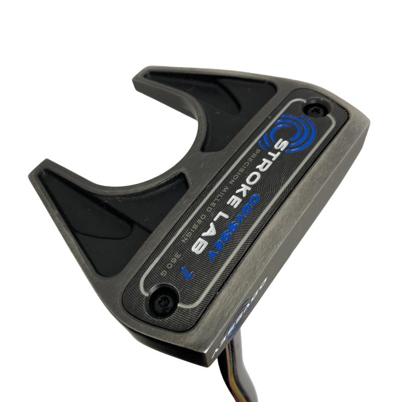 【中古】 オデッセイ STROKE LAB #7 33in パター PT スチール写真 (フレックス余分の物) メンズ 成人男性用 右利き 右用 C位置づける ゴルフ野球クラブ
